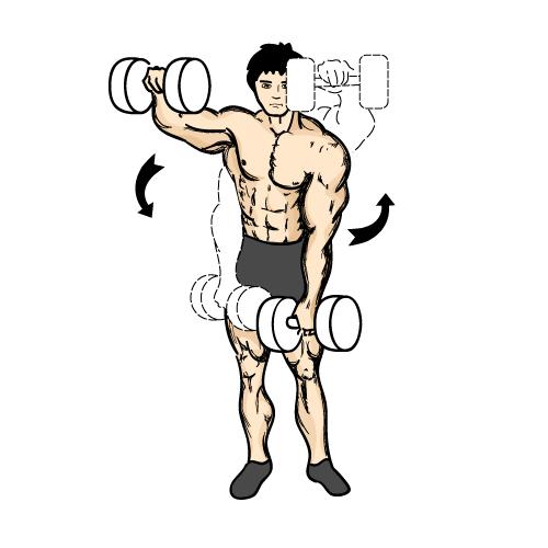 Cómo tener los hombros más grandes - Paso 3