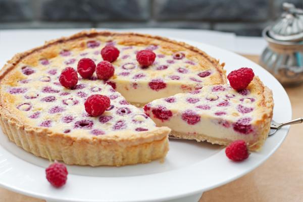Postres para San Valentín - Tarta de frambuesa y chocolate blanco