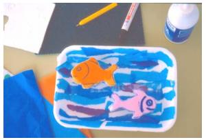 Cómo hacer una pecera falsa para niños