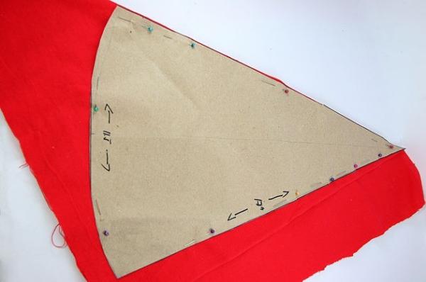 Manualidad - Sombrero de Papá Noel casero - Paso 6