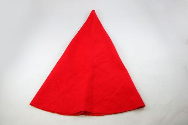Manualidad - Sombrero de Papá Noel casero - Paso 9