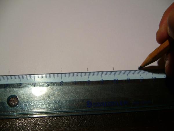 Cómo dibujar una cuadrícula - Paso 2