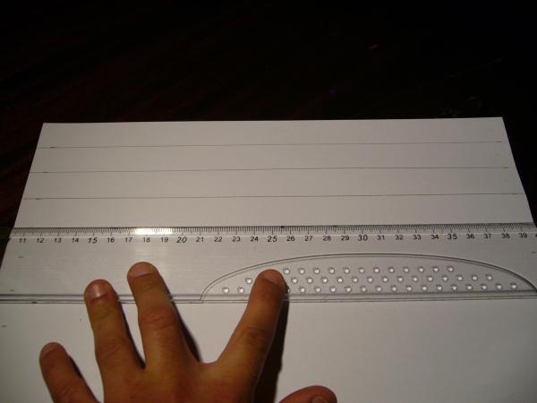 Cómo dibujar una cuadrícula - Paso 3