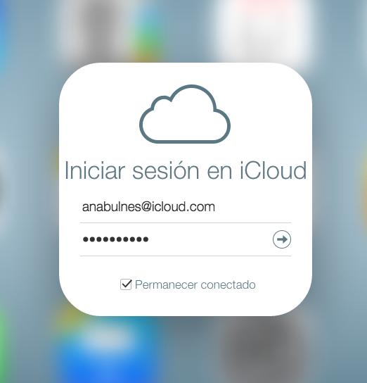 Cómo usar iCloud - Paso 3