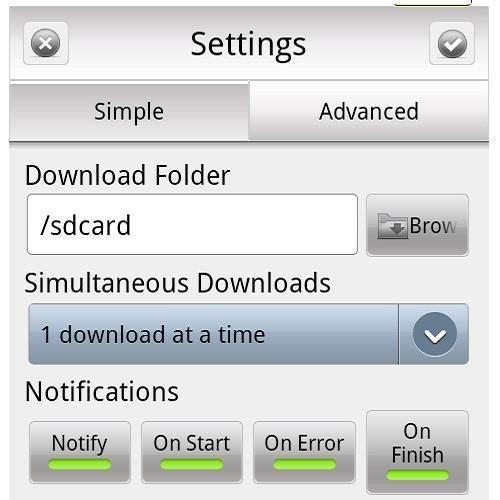 Cómo descargar archivos más rápido en Android - Paso 2