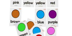 Cómo enseñar los colores en inglés a los niños