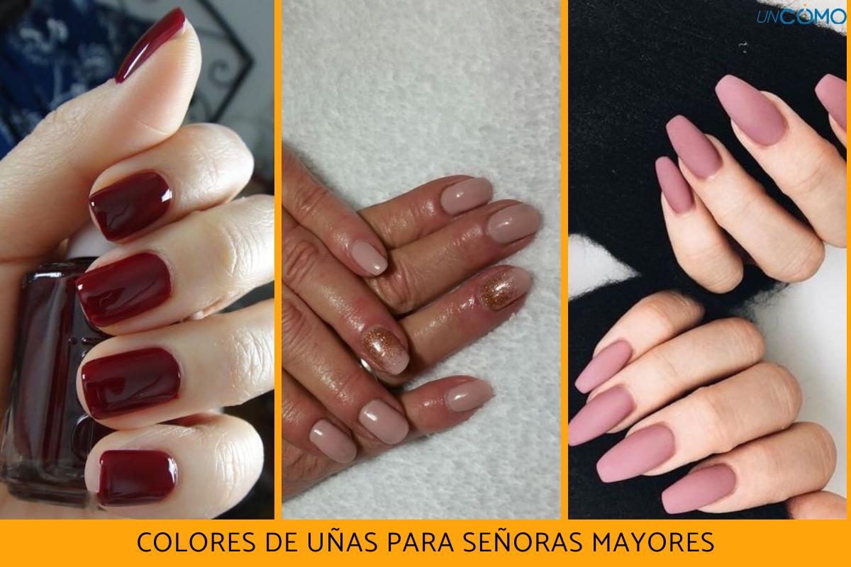 Colores de uñas para señoras mayores
