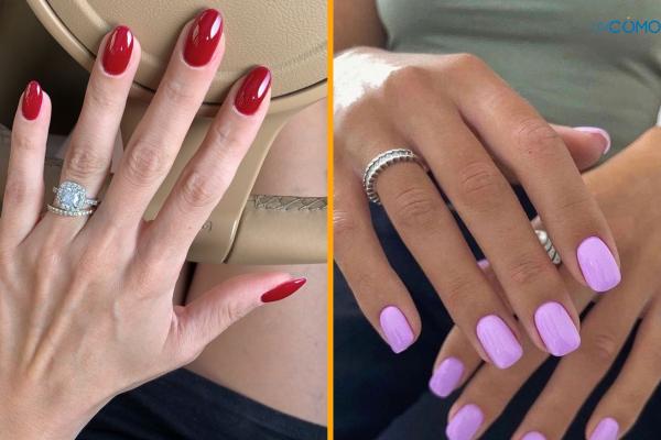 Colores de uñas para señoras mayores - Uñas color lila