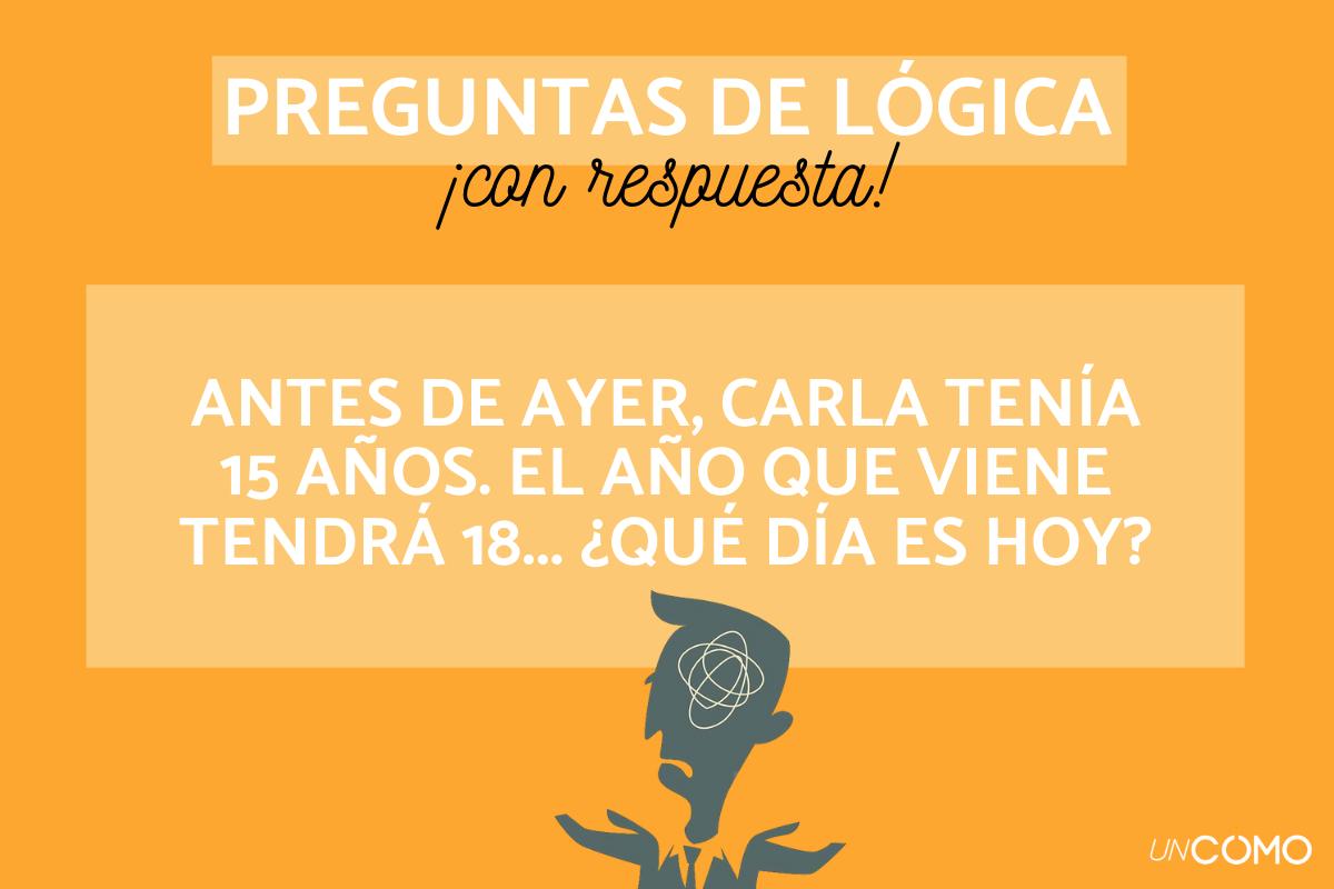 50 Preguntas de lógica con respuesta
