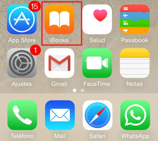 Cómo guardar archivos PDF en iPhone - Paso 1
