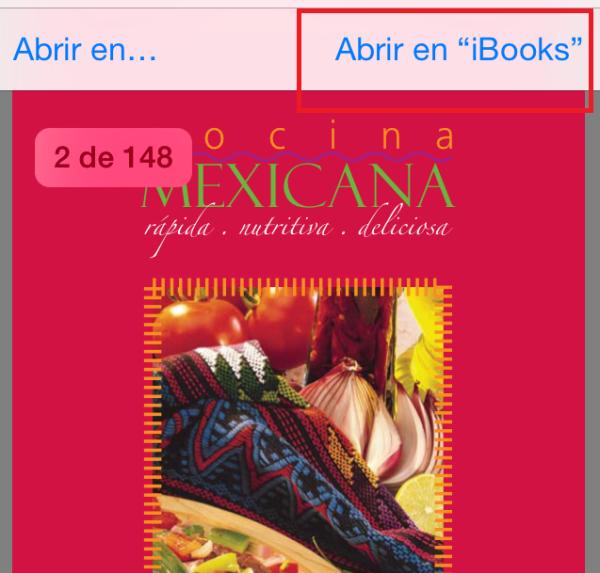 Cómo guardar archivos PDF en iPhone - Paso 2