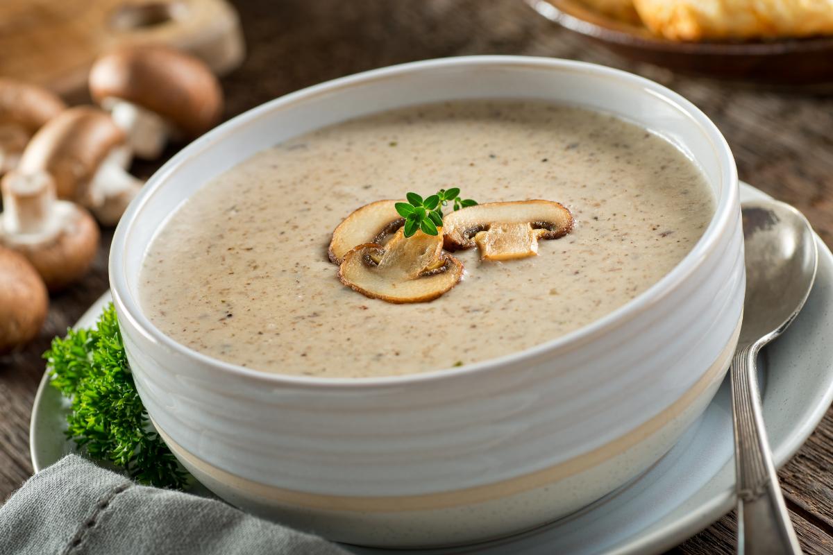 Cómo hacer una sopa de setas