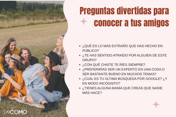 Preguntas para jugar en grupo y conocerse mejor