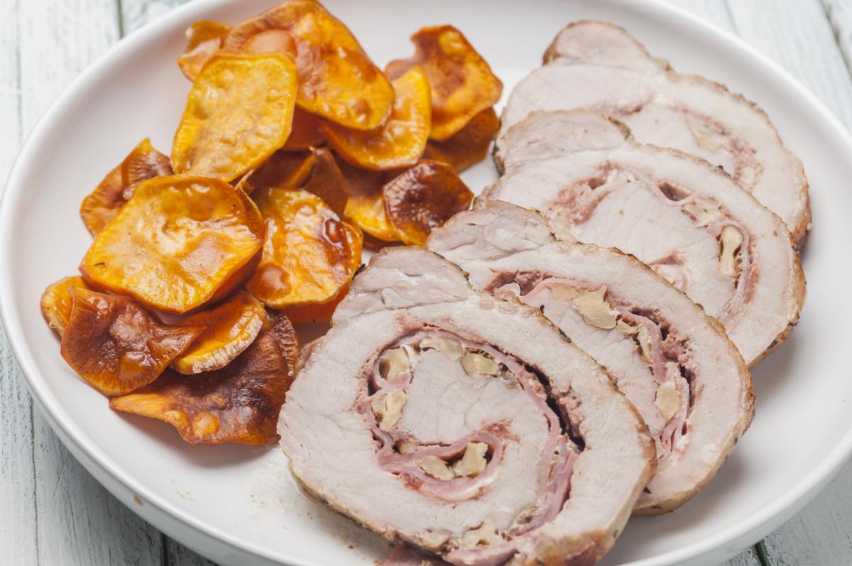 Cómo preparar lomo relleno para Navidad