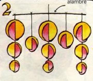 Cómo hacer colgantes móviles - Paso 2