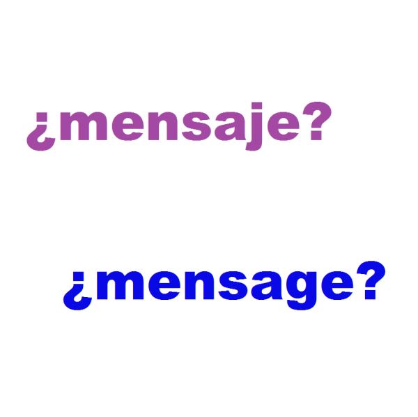 Cómo se escribe mensaje o mensage