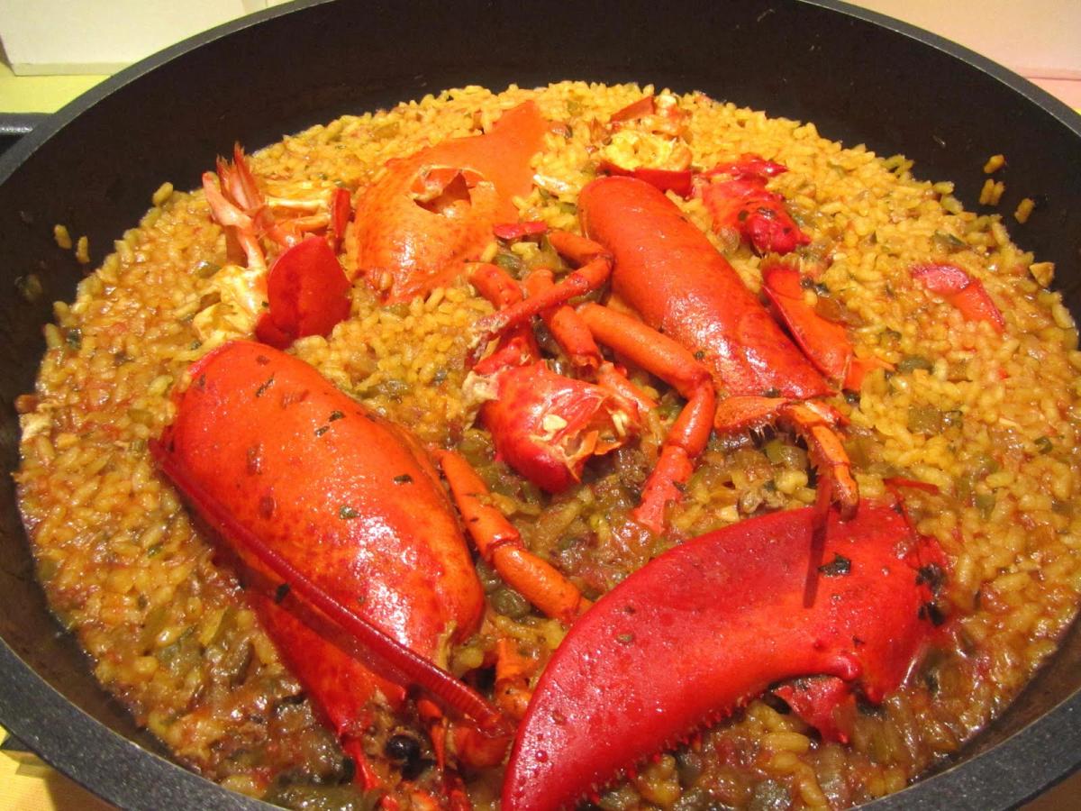 Cómo hacer arroz con bogavante