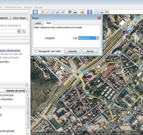 Cómo hacer rutas en Google Earth - Paso 5