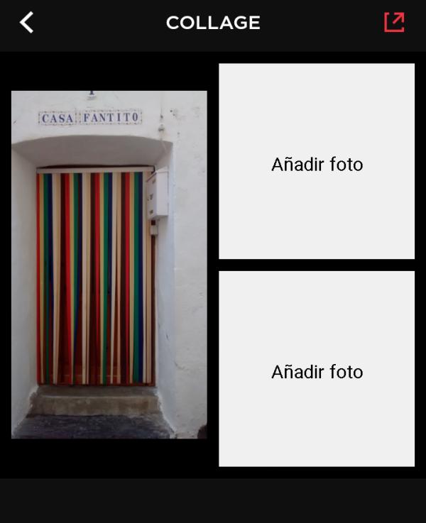 Cómo hacer un collage en InstaSize - Paso 5