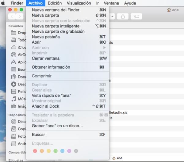 Cómo crear carpetas inteligentes en Mac - Paso 1