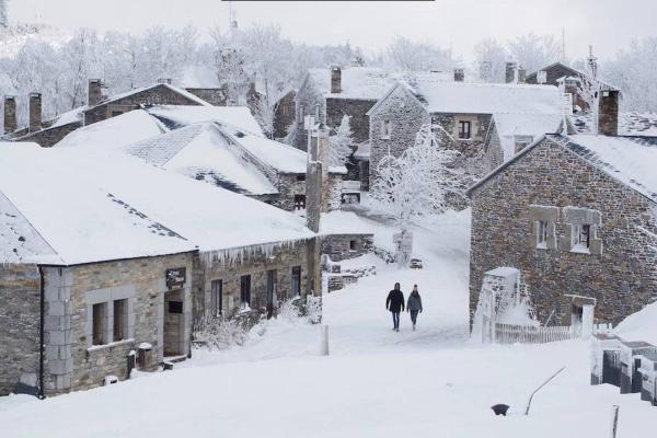 Los pueblos más fríos de España - O Cebreiro, Galicia
