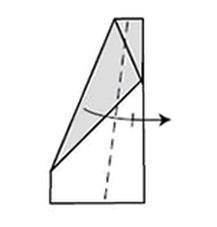 Cómo hacer un avión de papel Glider - Paso 6