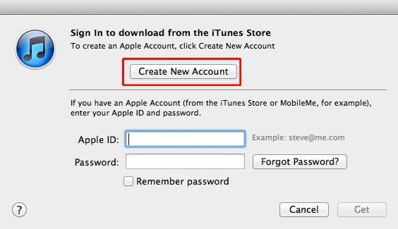 Cómo crear una cuenta en iTunes Store sin tener un ID de Apple - Paso 5