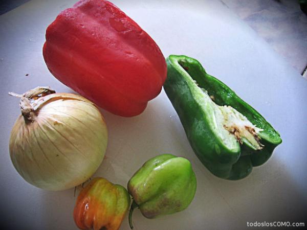 Cómo hacer frijoles refritos (caraotas negras) - Paso 2