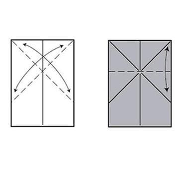 Cómo hacer un avión de papel Gomez - Paso 1