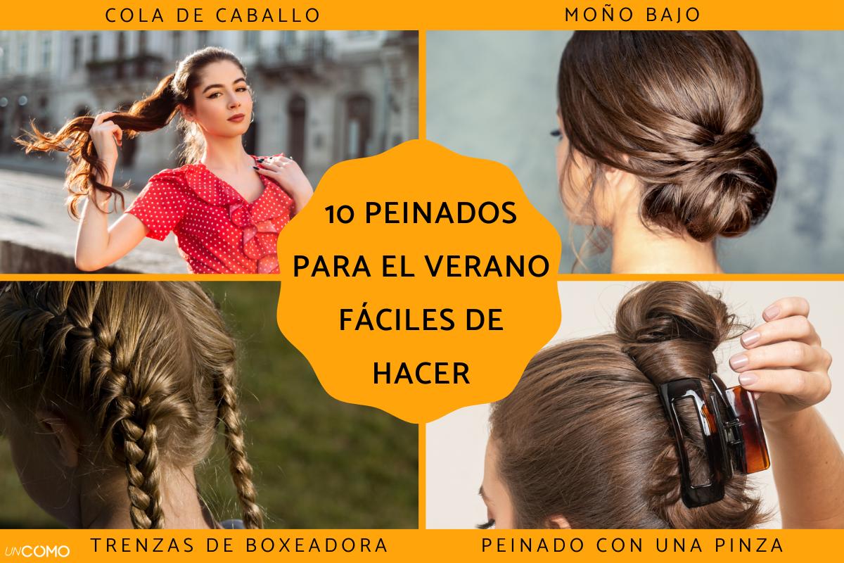 Peinados para el verano fáciles de hacer y perfectos para no pasar calor