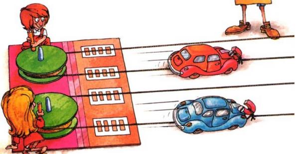 Cómo hacer una carrera de autos Grand Prix en casa