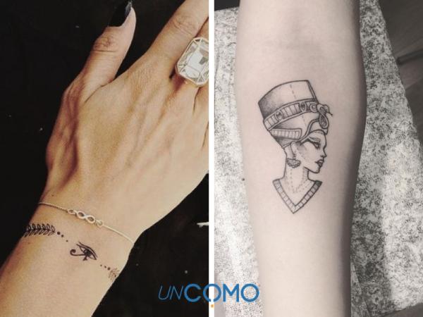 Tatuajes egipcios: significados - Tatuajes de brazaletes egipcios