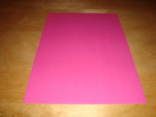 Cómo hacer un barquito de papel paso a paso - Paso 1