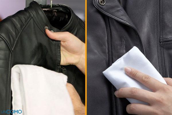 Cómo limpiar una chaqueta de piel