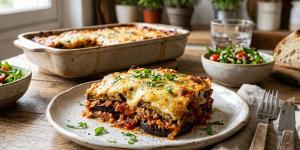 Lasaña de berenjena y atún ligera y sin complicaciones paso a paso