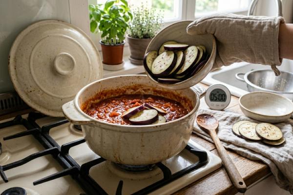 Lasaña de berenjena y atún ligera y sin complicaciones paso a paso - Paso 5