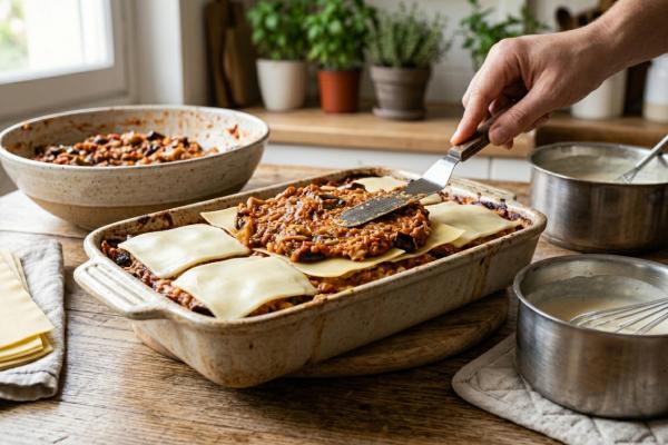 Lasaña de berenjena y atún ligera y sin complicaciones paso a paso - Paso 6