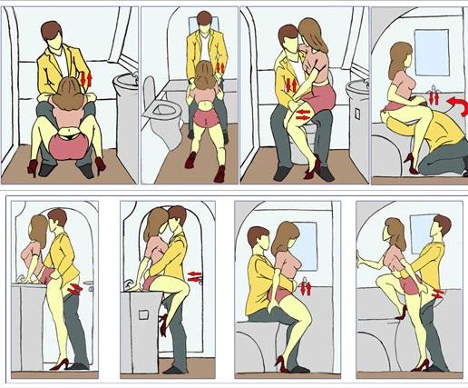 Cómo tener sexo en un avión - Paso 7