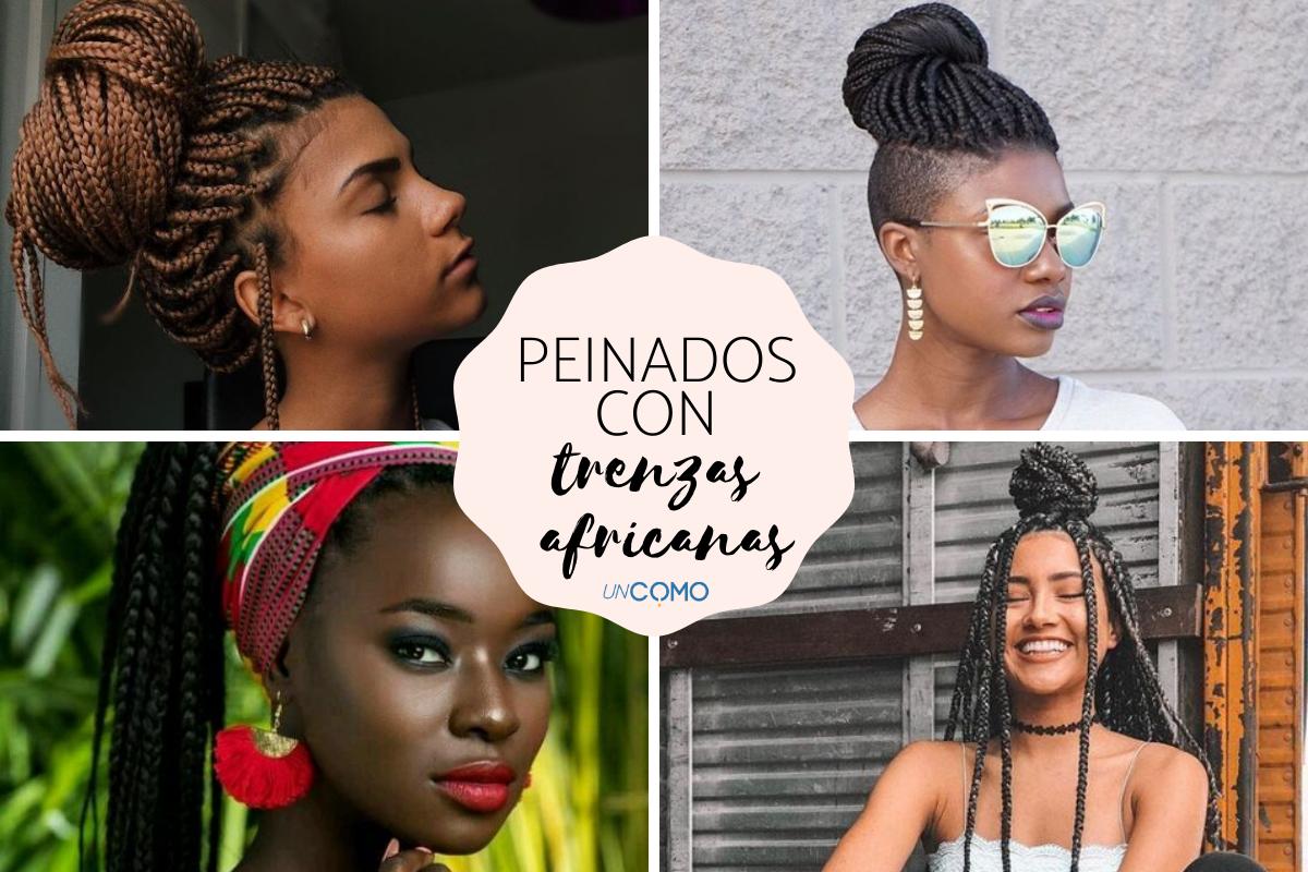 Peinados con trenzas africanas