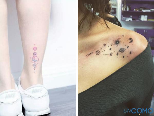 Tatuajes de constelaciones y su significado - Tatuaje de la galaxia