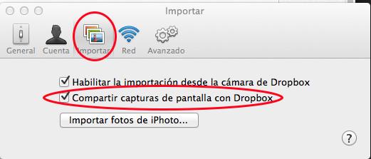 Cómo compartir capturas de pantalla en Dropbox - Paso 2