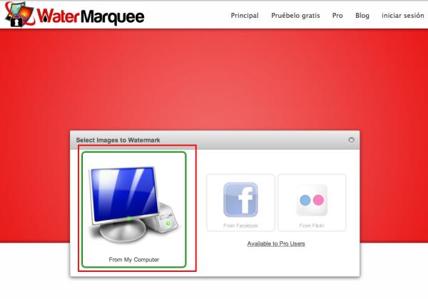 Cómo agregar marcas de agua a mis imágenes - Paso 3