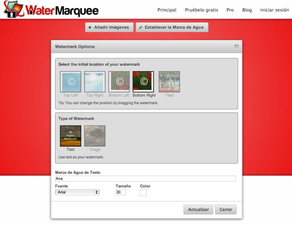 Cómo agregar marcas de agua a mis imágenes - Paso 4