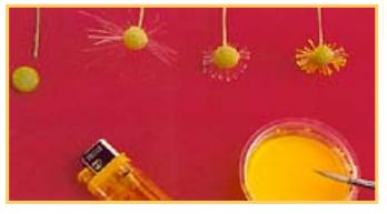 Cómo hacer flores con porcelana fría - Paso 1