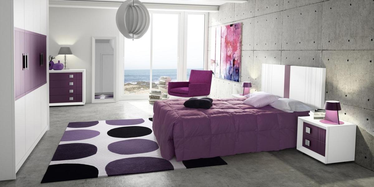 Cómo decorar una casa con el color violeta - grandes ideas