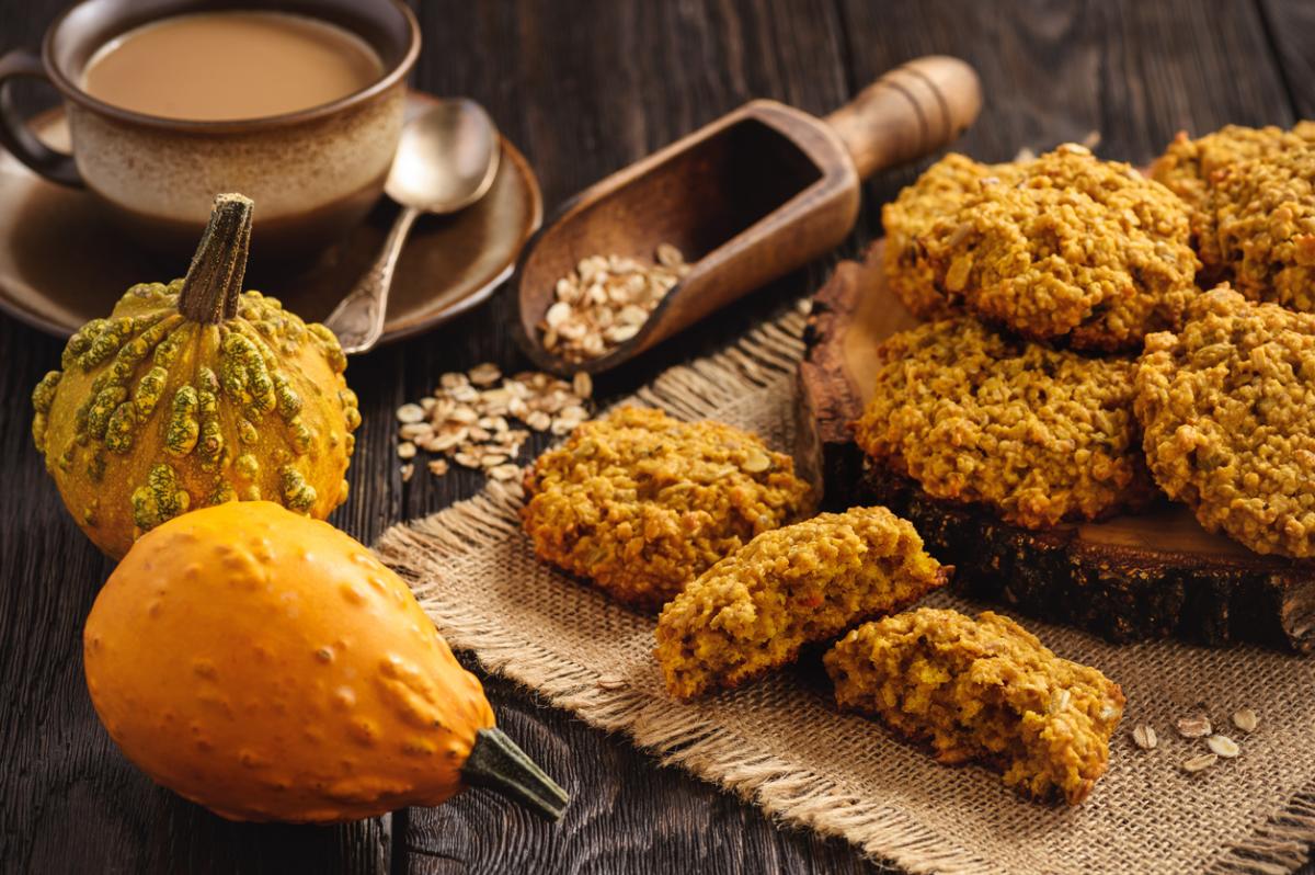 Cómo hacer galletas de calabaza y avena