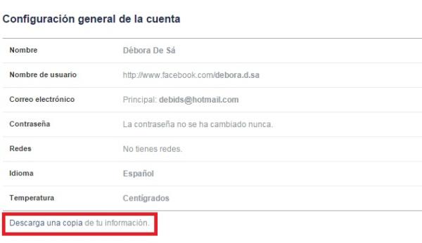 Cómo descargar fotos de Facebook - Paso 3