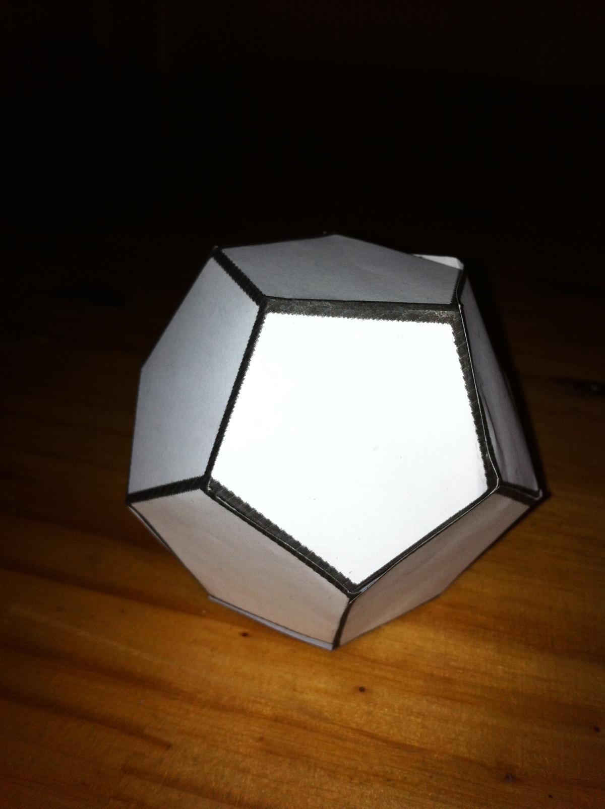 Cómo hacer un dodecaedro