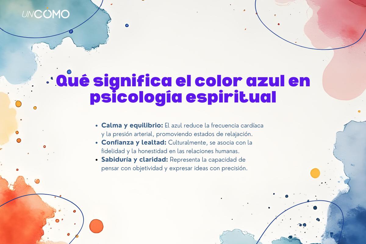 Qué significa el color azul en psicología espiritual