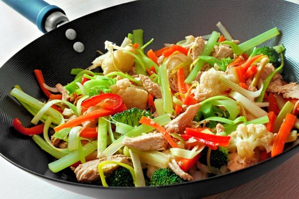 Cómo hacer wok de pollo